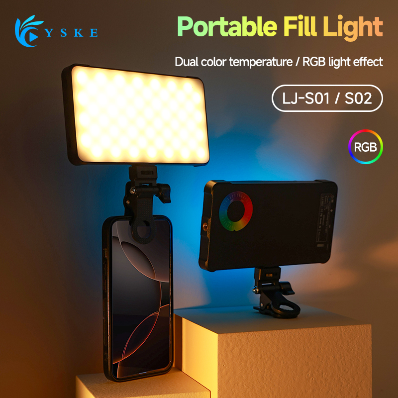 Photography Lighting Game - Luce video LED RGB Riempimento clip