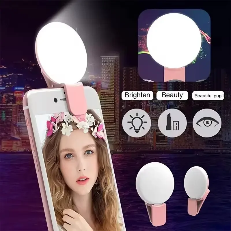 Photography Lighting Handheld - Mini Luce ad Anello Portatile per