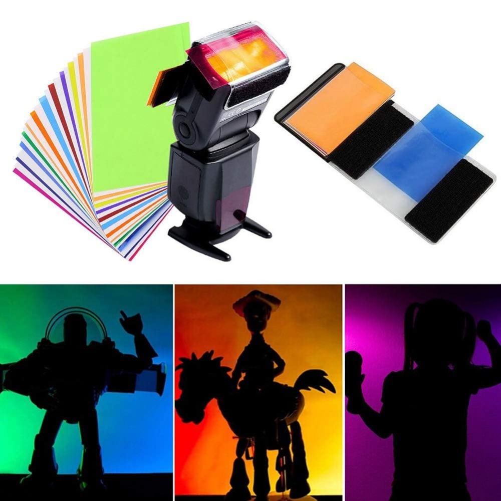 Photography Lighting Meter - Kit di 12 Gel Colorati per