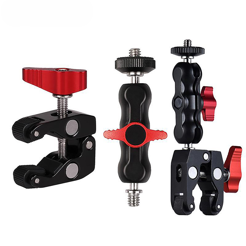 Photography Lighting Description - Testa a sfera multifunzione Super Morsetto