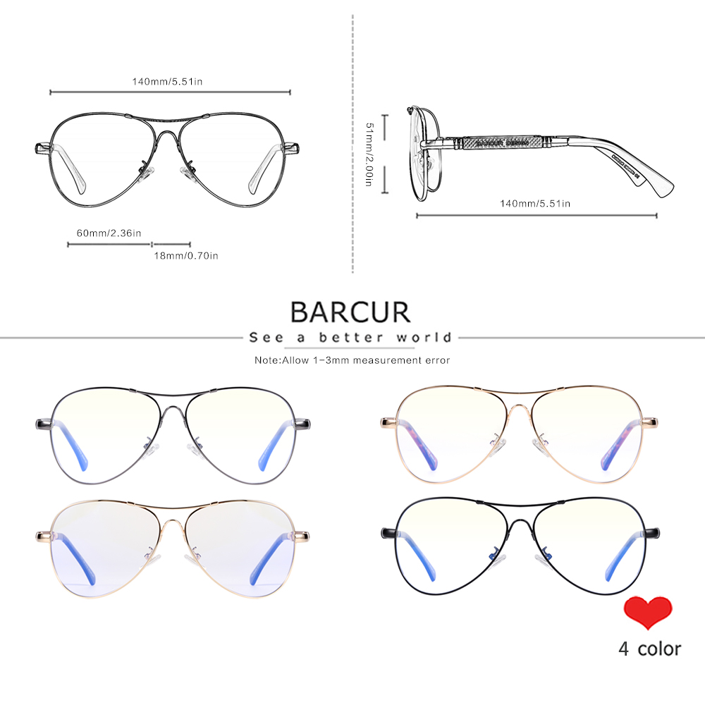 BARCUR Occhiali anti-luce blu  - Photography Lighting Game recensione e prezzo