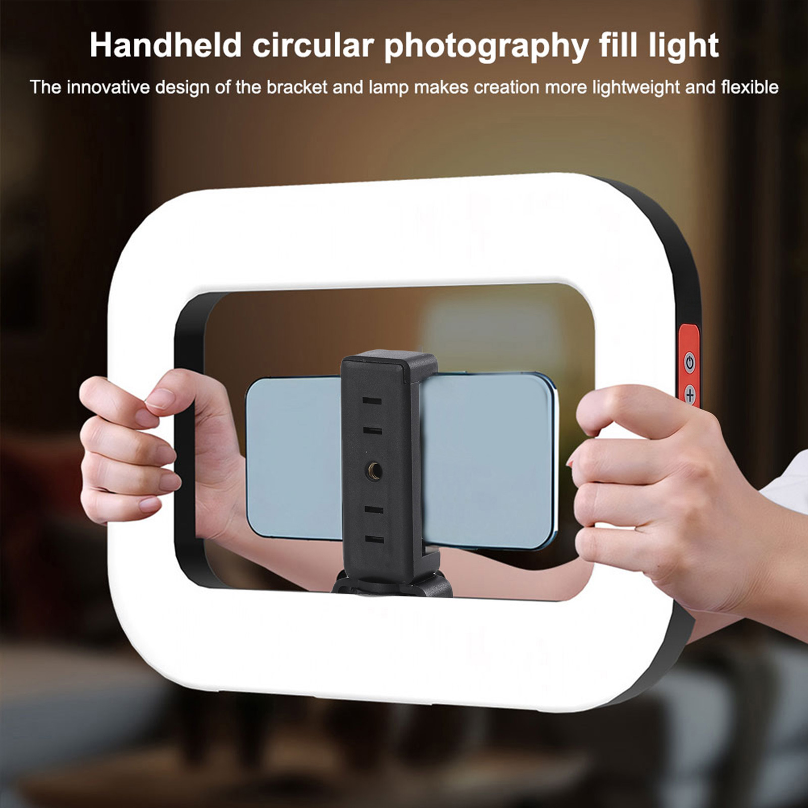 Luce portatile per selfie, lam - Photography Lighting Handheld recensione e prezzo