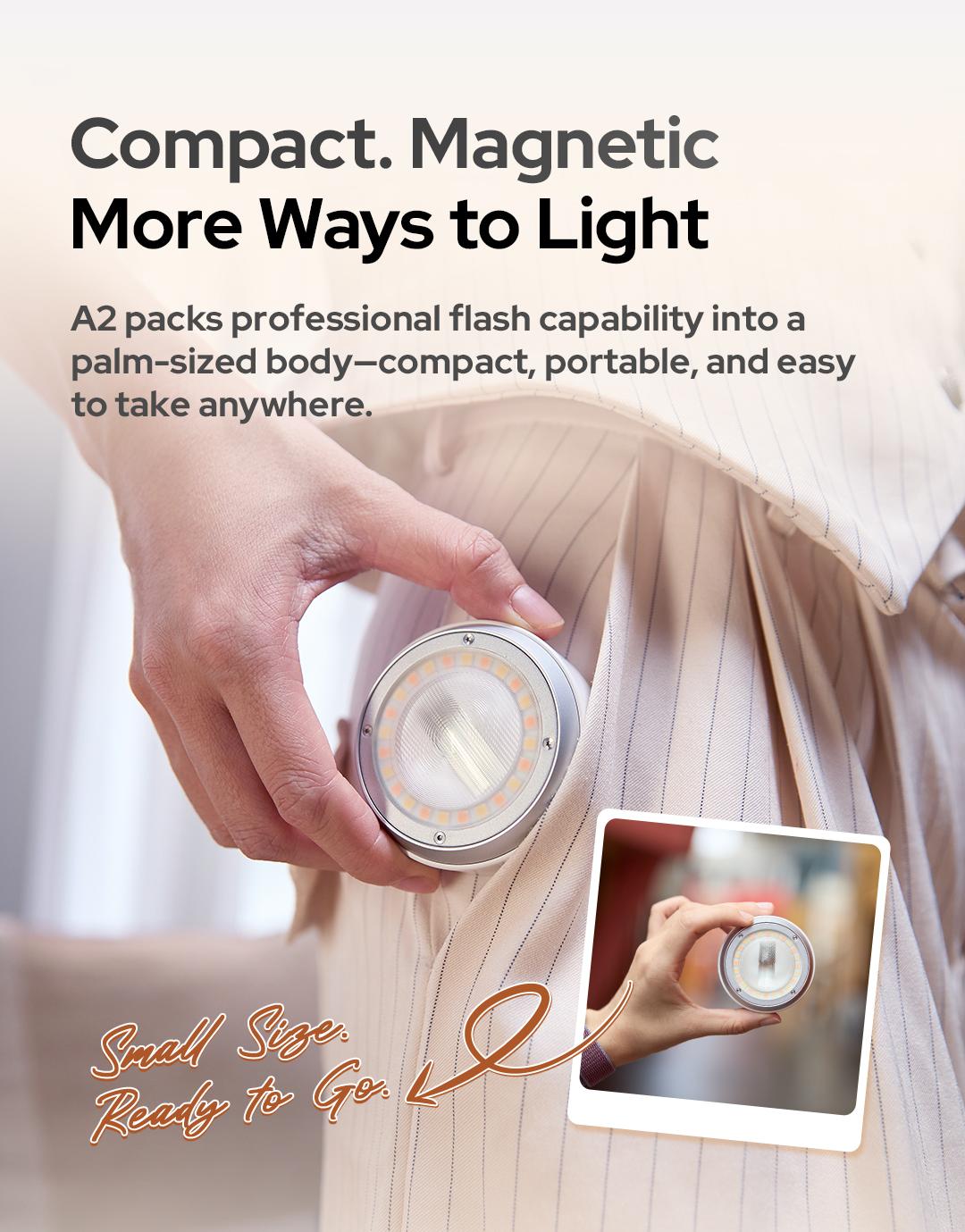 Godox A2: flash magnetico per  - Photography Lighting Brands recensione e prezzo
