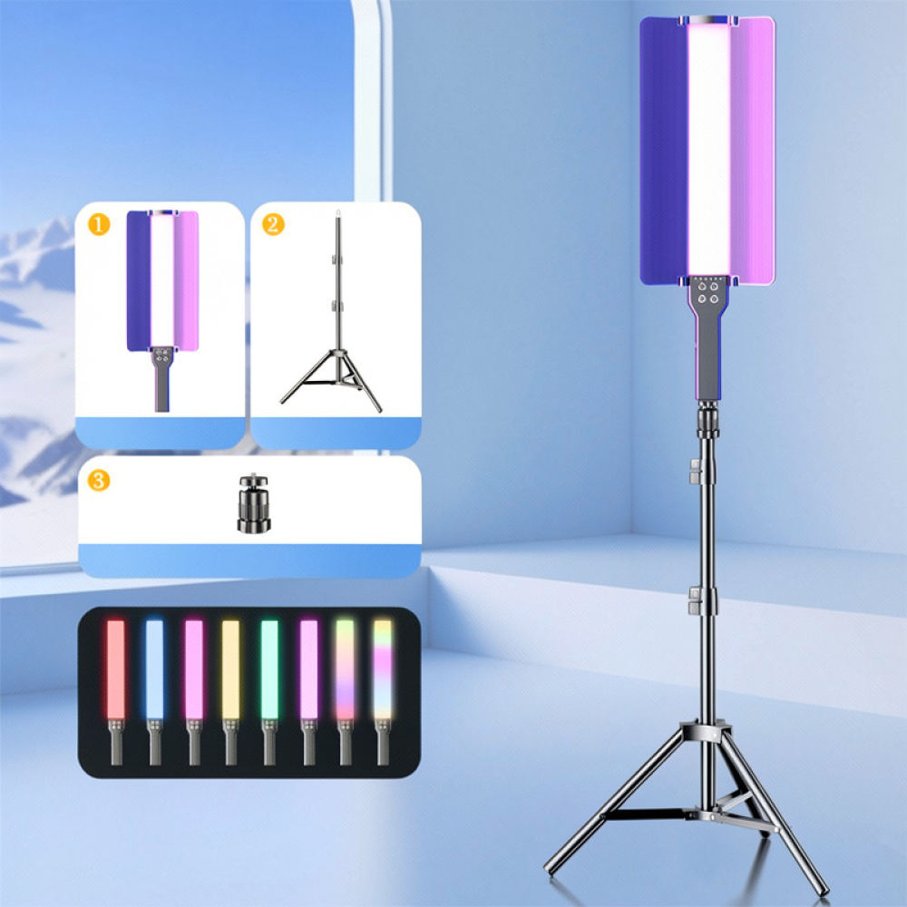 Bastone luminoso RGB per video - Photography Lighting Kit Portable recensione e prezzo